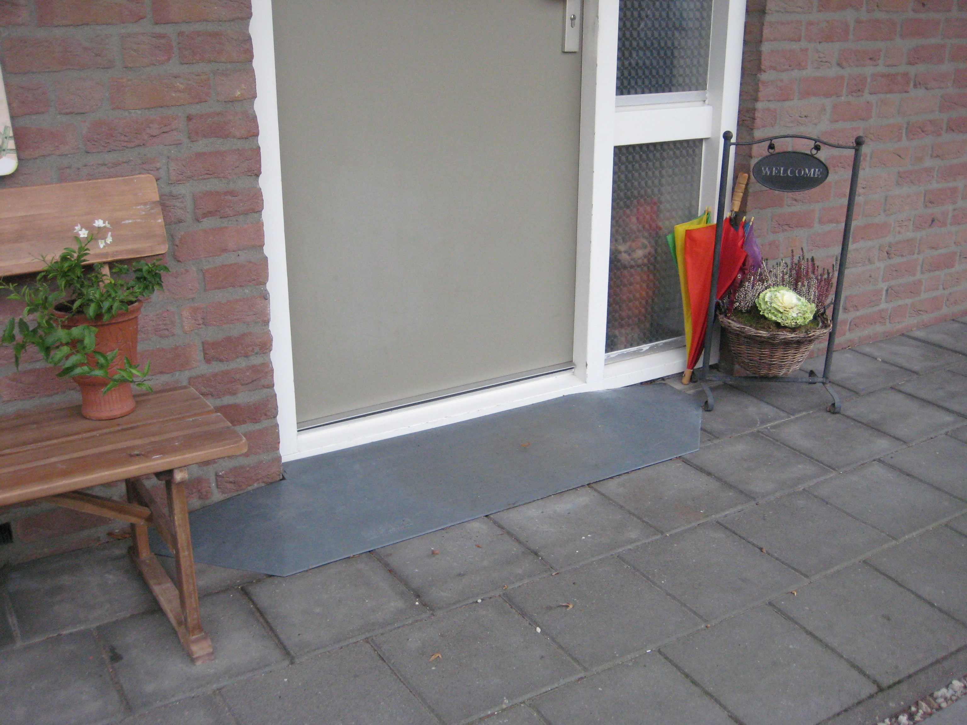 Houd uw drempelhulp schoon en veilig afbeelding